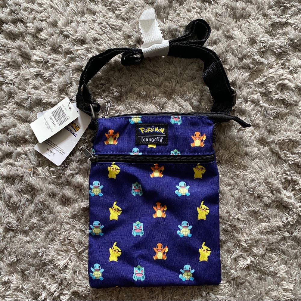 🌿 Loungefly Pokémon Passport Crossbody Bag 🌿